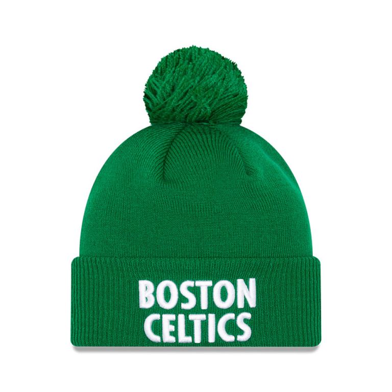 Gorras New Era Beanies Verdes - Boston Celtics NBA City Edition 08426JFIG